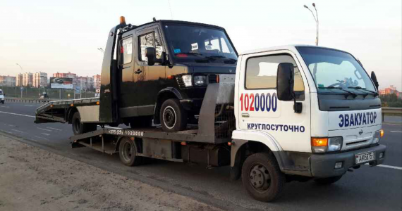 эвакуация автомобилей в минске